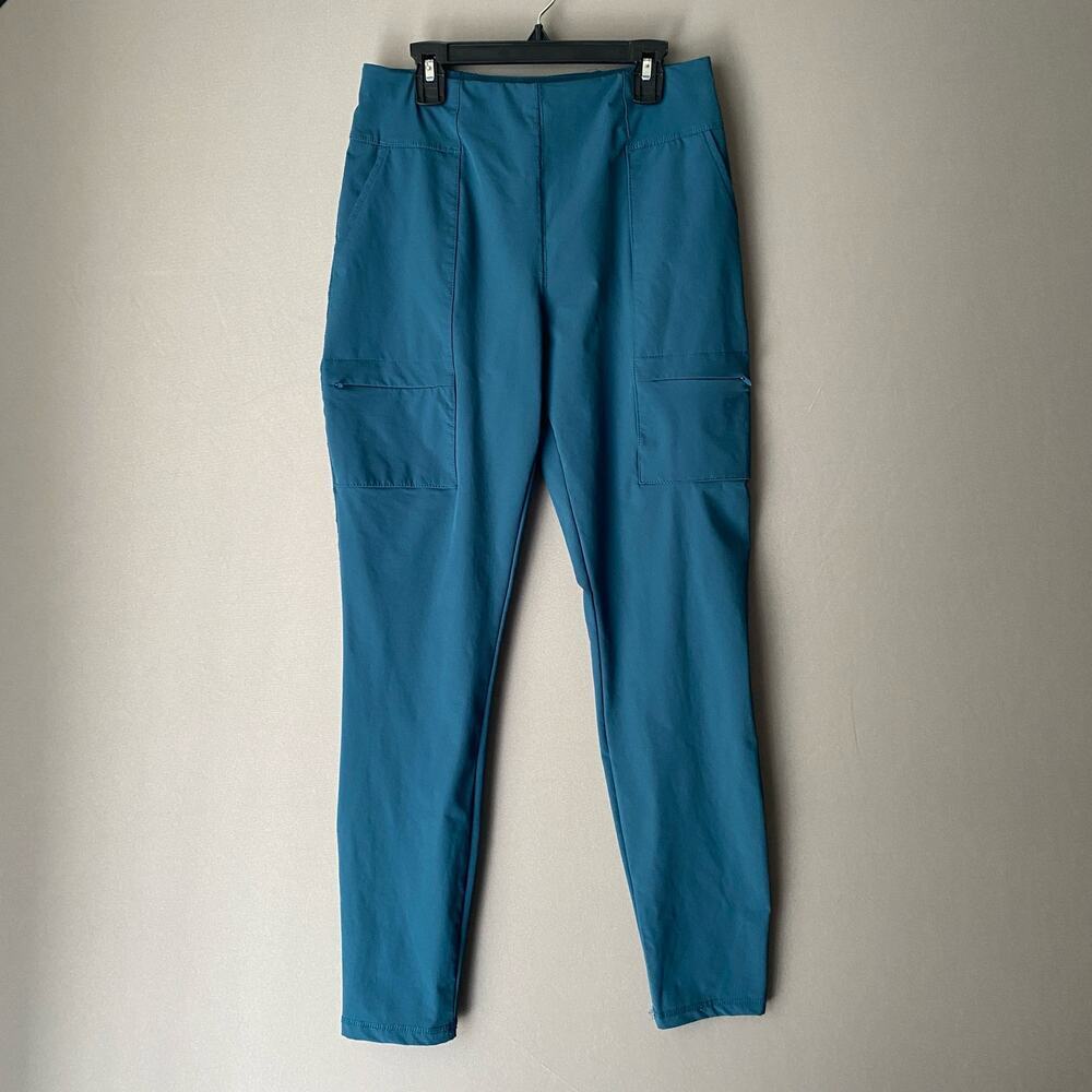 Fabletics sz M‎ teal highwaisted pants